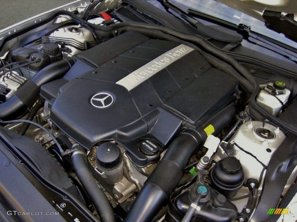 2004 Mercedes-Benz SL 500 Roadster 5.0 Liter SOHC 24-Valve V8 Engine Photo #55262674