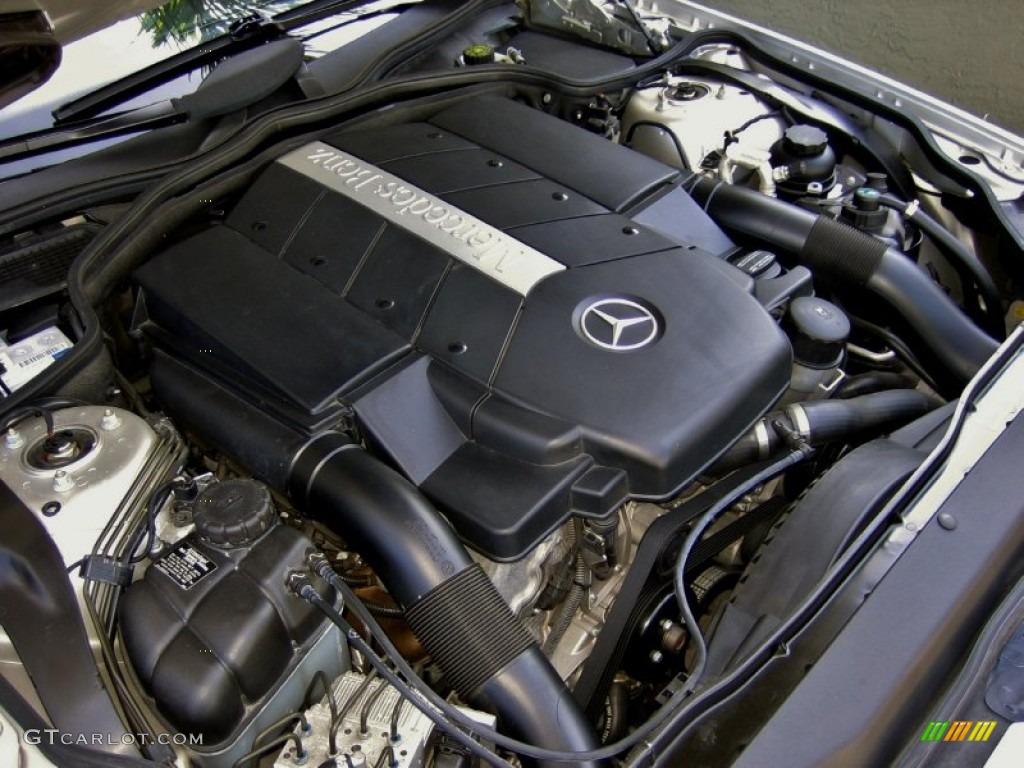 2004 Mercedes-Benz SL 500 Roadster 5.0 Liter SOHC 24-Valve V8 Engine Photo #55262683