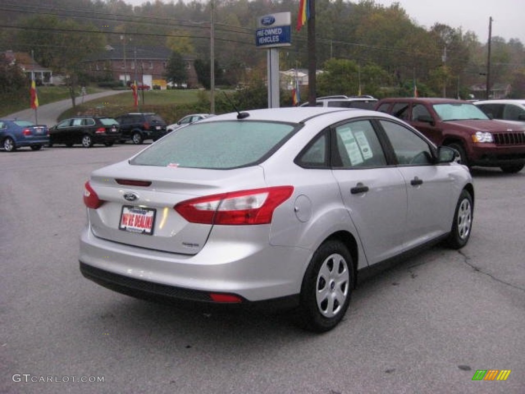 2012 Focus S Sedan - Ingot Silver Metallic / Charcoal Black photo #6