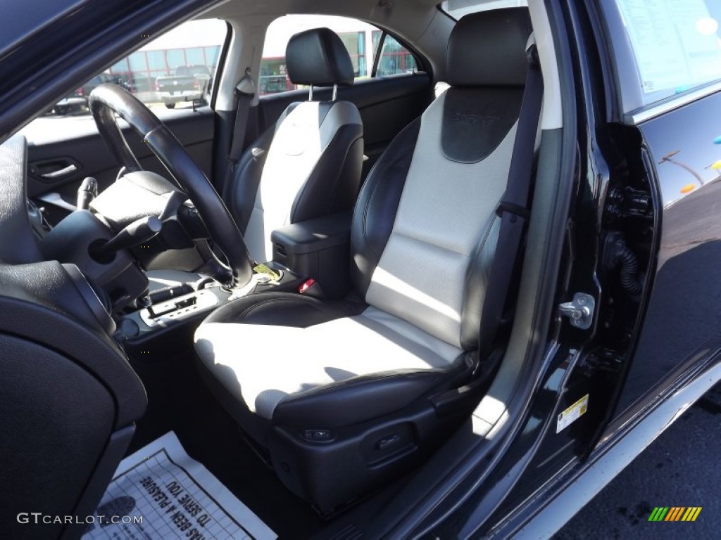 Ebony/Light Titanium Interior 2009 Pontiac G6 GXP Sedan Photo #55263619