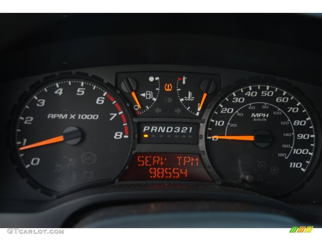 2008 GMC Canyon SL Extended Cab 4x4 Gauges Photo #55264120