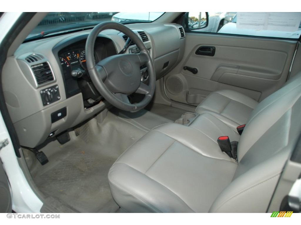 Medium Pewter Interior 2008 GMC Canyon SL Extended Cab 4x4 Photo #55264192