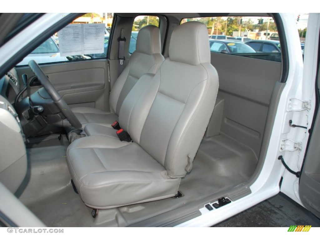 Medium Pewter Interior 2008 GMC Canyon SL Extended Cab 4x4 Photo #55264199