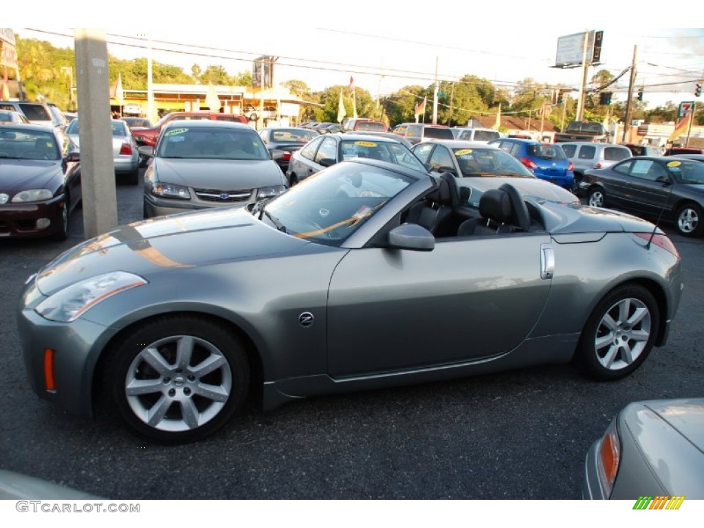 Silverstone Metallic 2005 Nissan 350Z Touring Roadster Exterior Photo #55264452