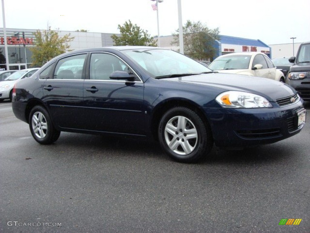 2007 Impala LS - Imperial Blue Metallic / Gray photo #2