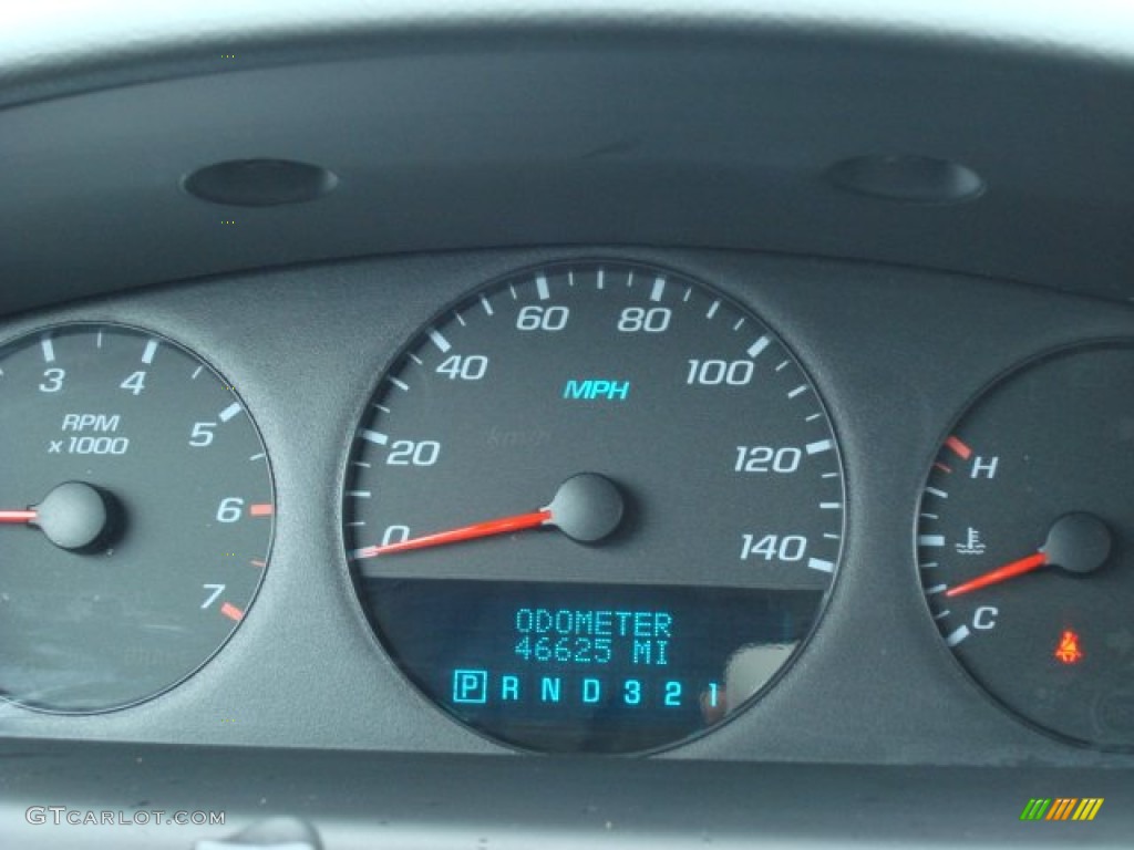 2007 Impala LS - Imperial Blue Metallic / Gray photo #11