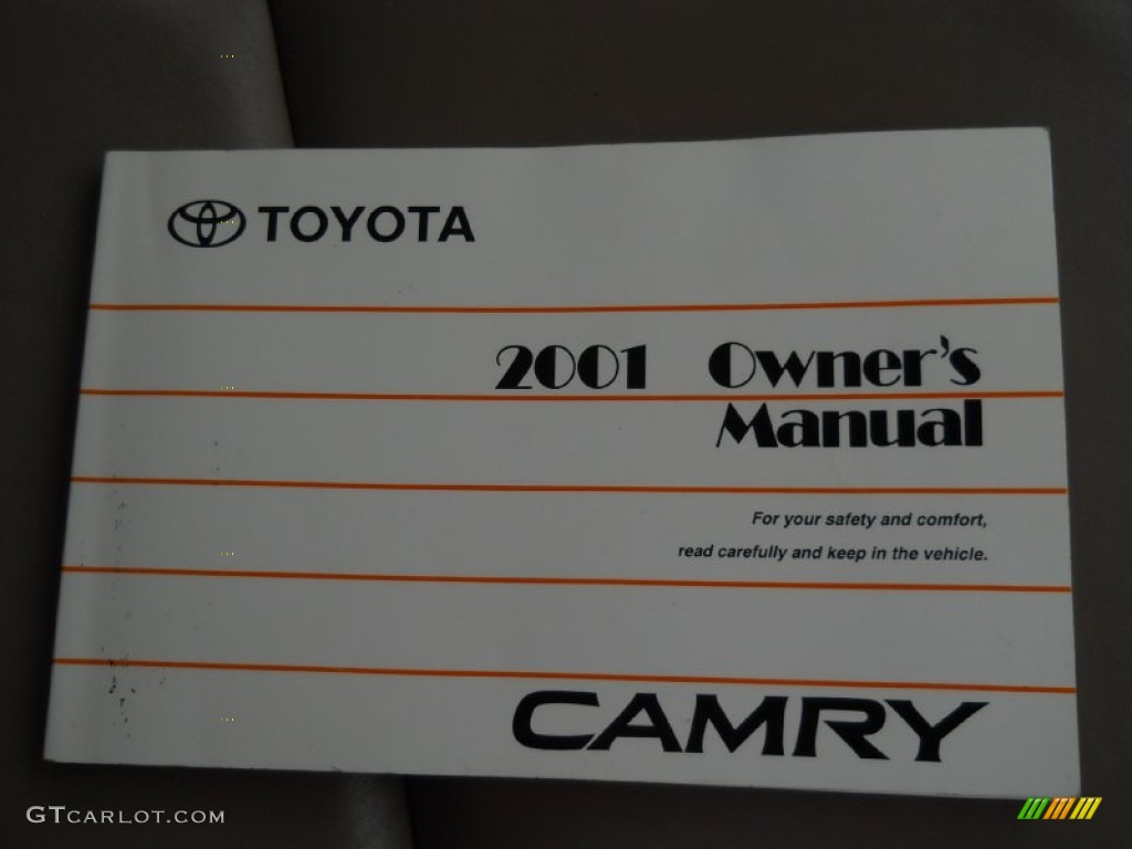 2001 Toyota Camry XLE Books/Manuals Photo #55266875