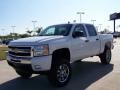 2009 Summit White Chevrolet Silverado 1500 LT Z71 Crew Cab 4x4  photo #7