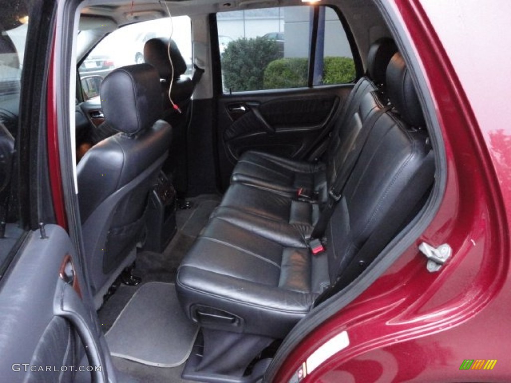 Charcoal Interior 2004 Mercedes-Benz ML 500 4Matic Photo #55267090