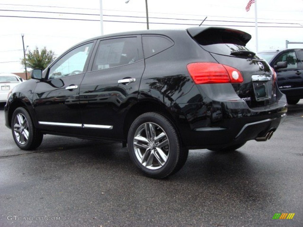 2011 Rogue S Krom Edition - Wicked Black / Gray photo #5