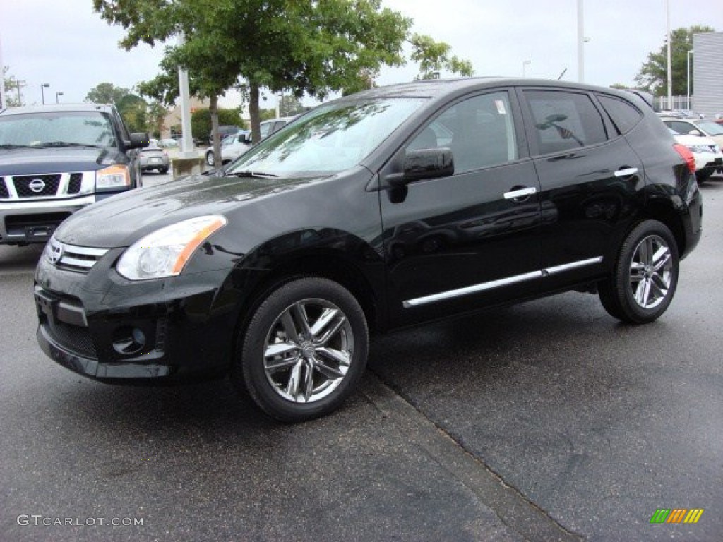 Wicked Black 2011 Nissan Rogue S Krom Edition Exterior Photo #55267237