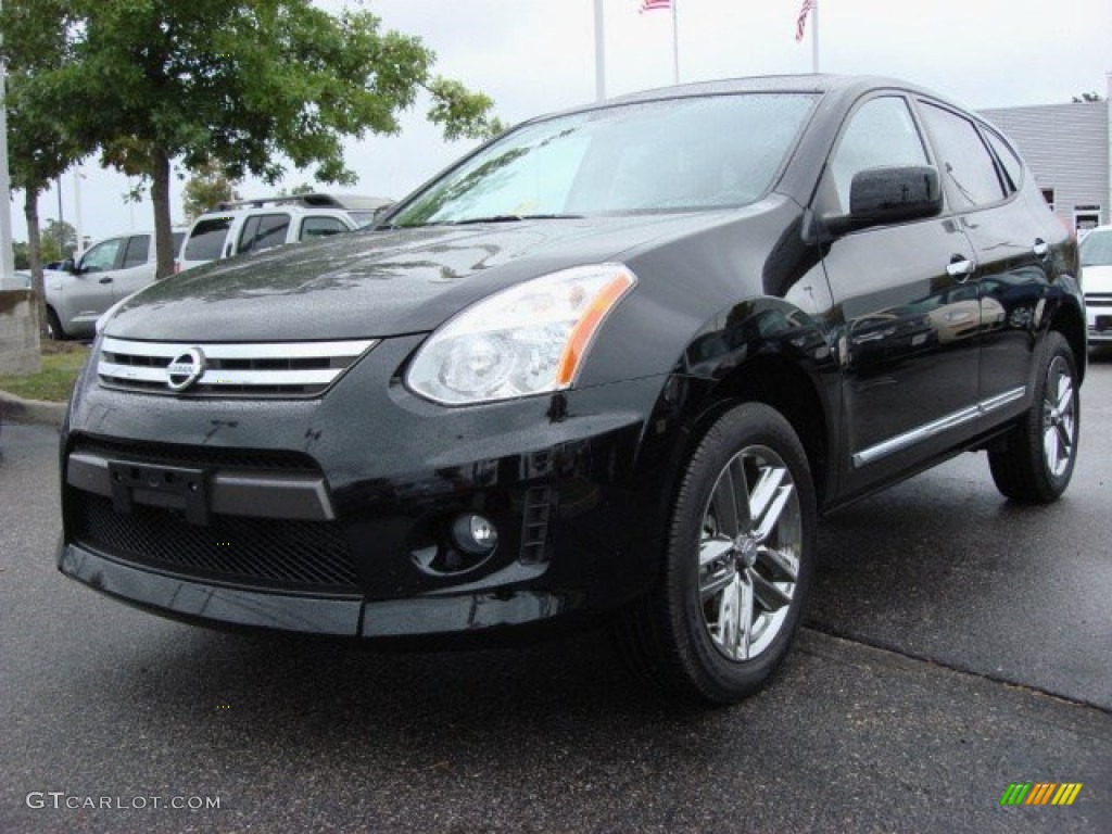 Wicked Black 2011 Nissan Rogue S Krom Edition Exterior Photo #55267243