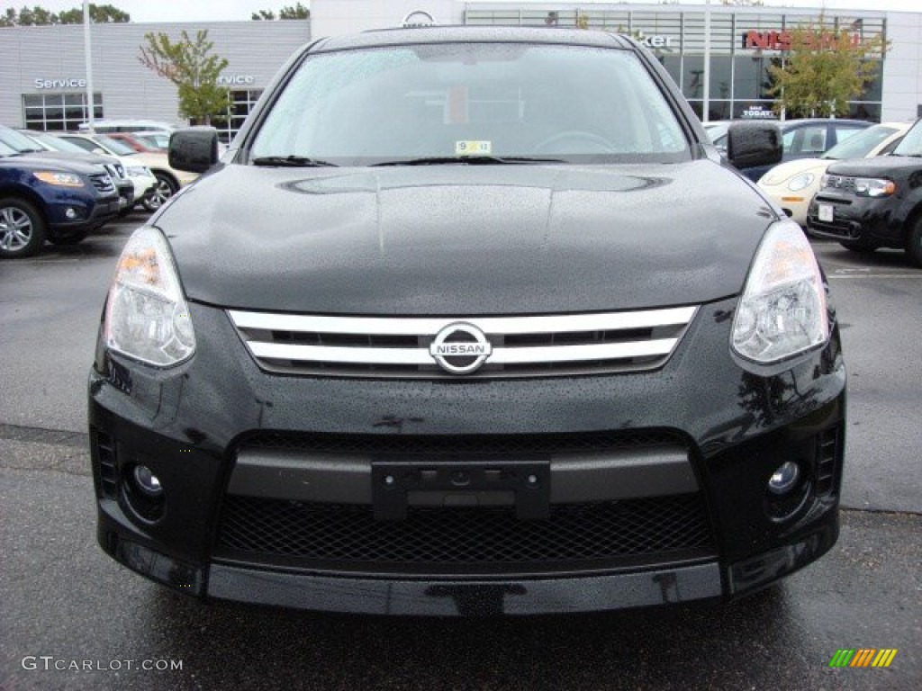 2011 Rogue S Krom Edition - Wicked Black / Gray photo #8
