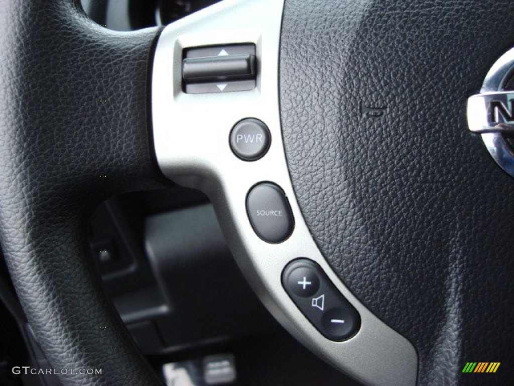 2011 Rogue S Krom Edition - Wicked Black / Gray photo #21