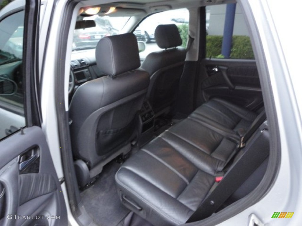 Charcoal Interior 2003 Mercedes-Benz ML 350 4Matic Photo #55267435