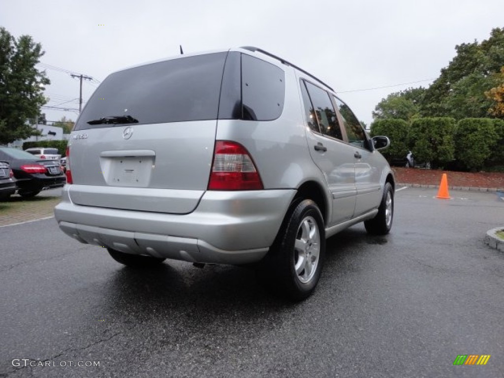 Brilliant Silver Metallic 2003 Mercedes-Benz ML 350 4Matic Exterior Photo #55267456