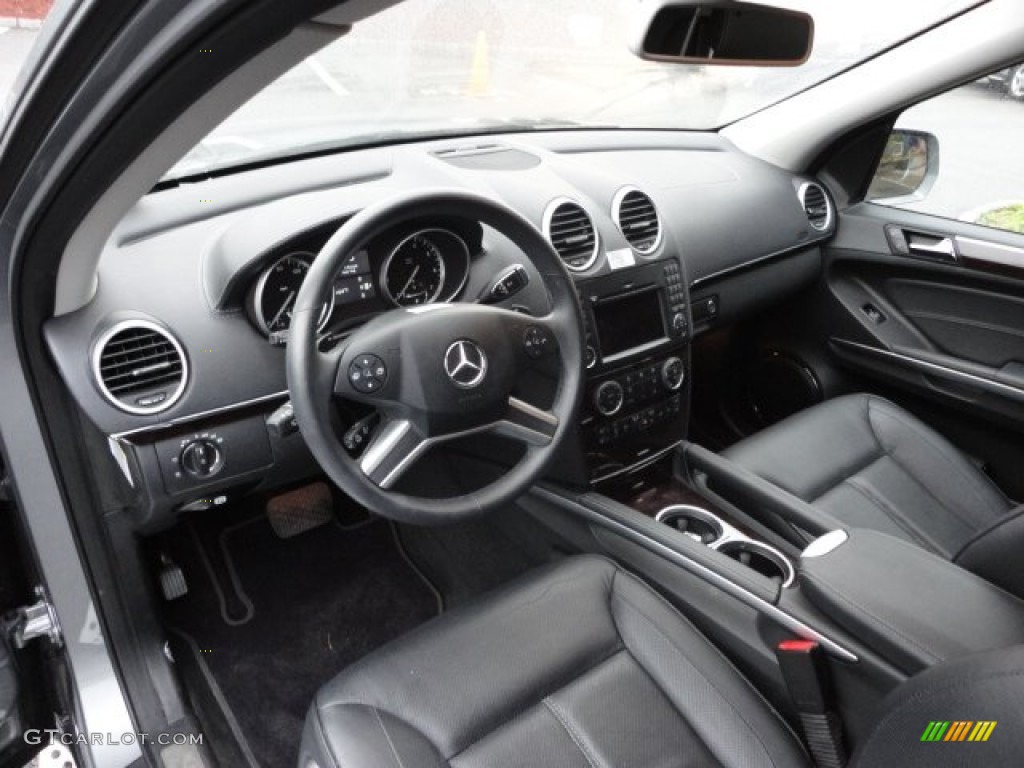 Black Interior 2010 Mercedes-Benz GL 550 4Matic Photo #55267675