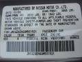  2010 370Z Touring Coupe Platinum Graphite Color Code K51