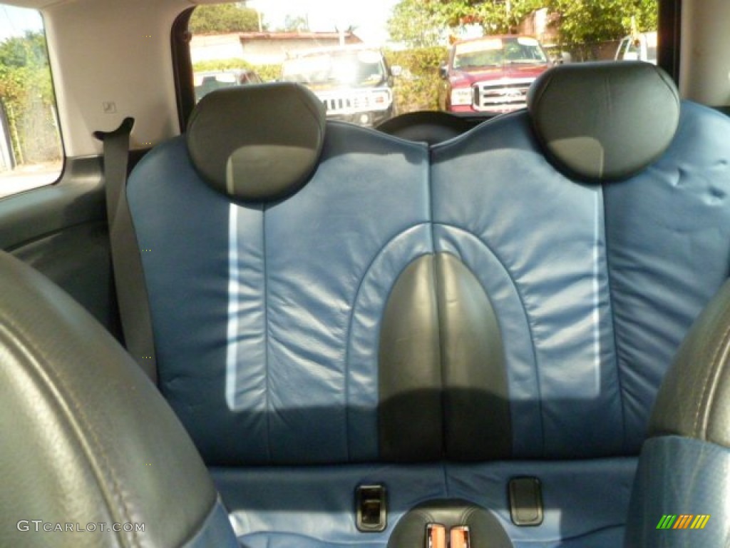 2003 Cooper S Hardtop - Pure Silver Metallic / Space Grey/Panther Black photo #26