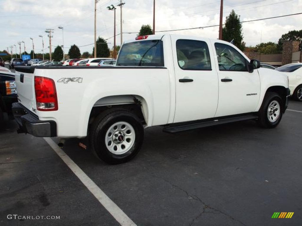 2010 Sierra 1500 Crew Cab 4x4 - Summit White / Dark Titanium photo #3