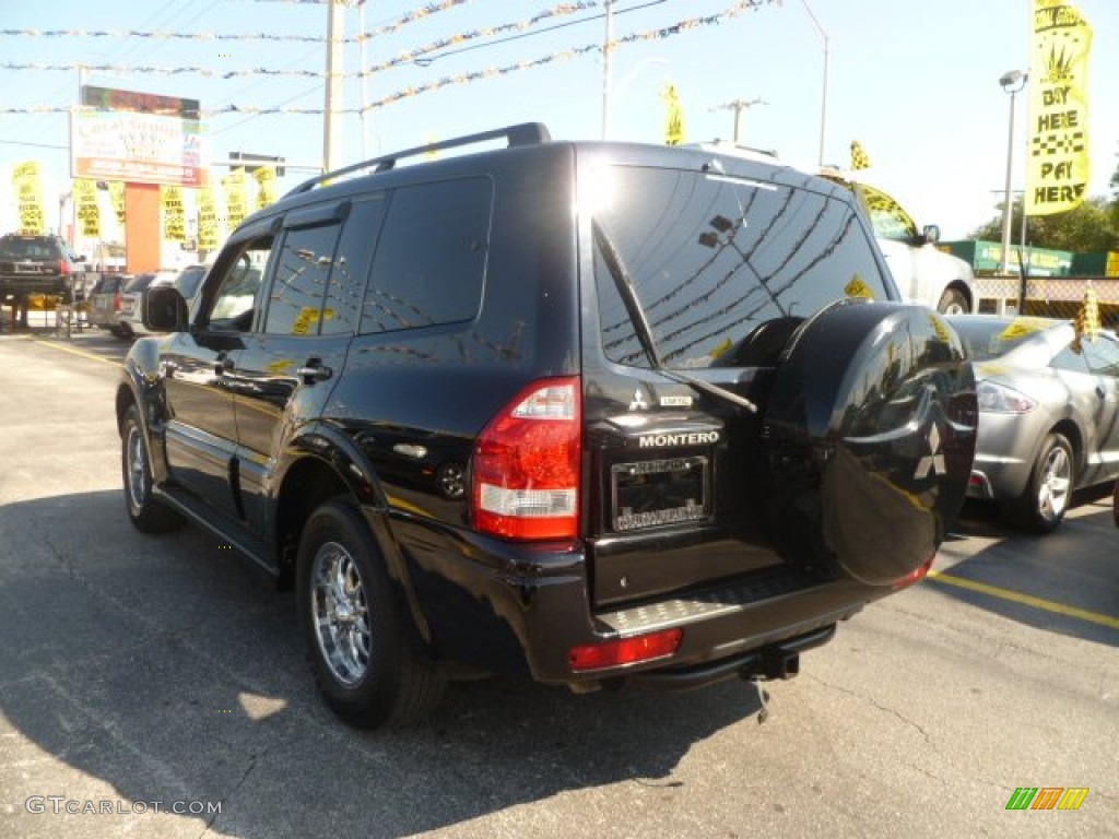 2006 Montero Limited 4x4 - Midnight Black / Charcoal photo #4