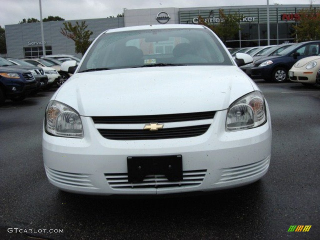 2010 Cobalt LT Sedan - Summit White / Gray photo #8