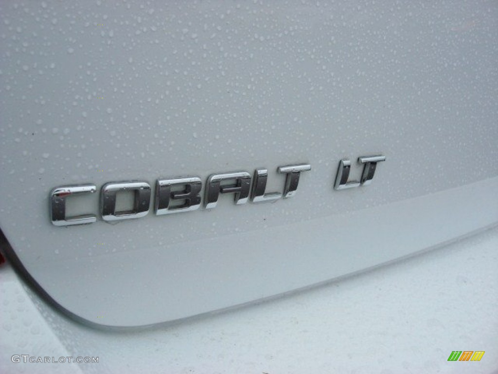2010 Cobalt LT Sedan - Summit White / Gray photo #20