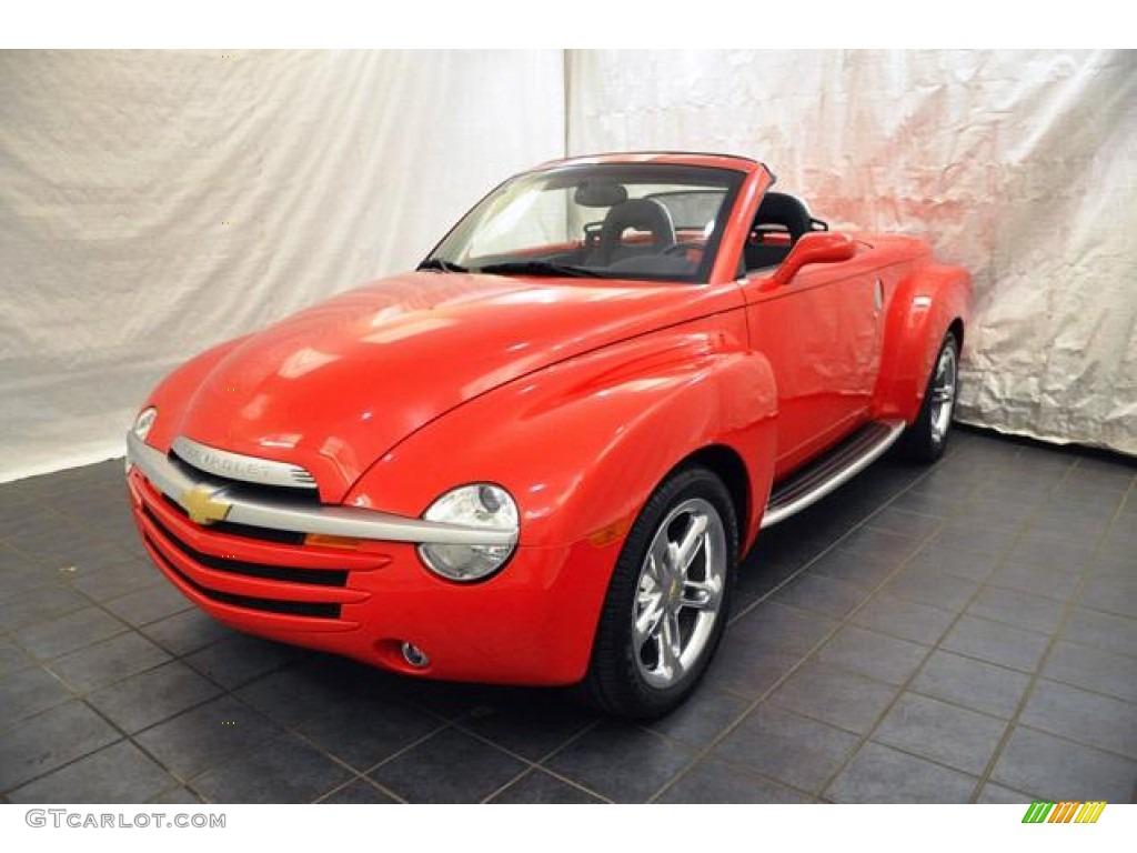 Redline Red 2005 Chevrolet SSR Standard SSR Model Exterior Photo #55269004