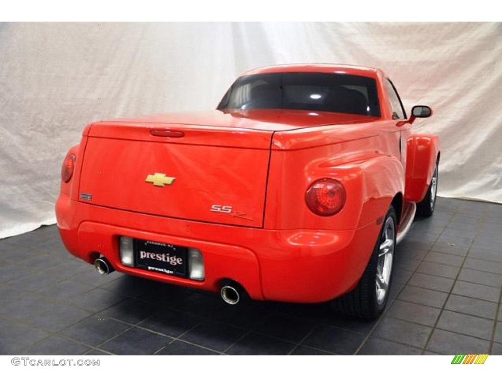 Redline Red 2005 Chevrolet SSR Standard SSR Model Exterior Photo #55269013