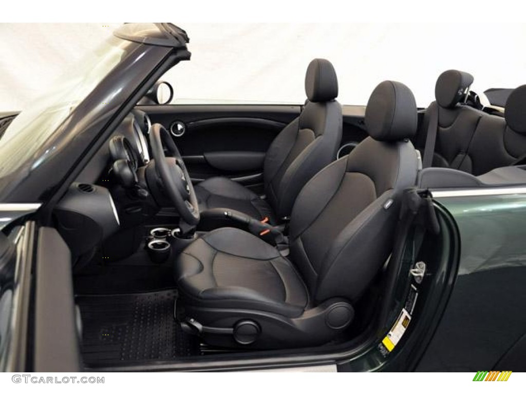 2011 Cooper S Convertible - British Racing Green II / Punch Carbon Black Leather photo #10