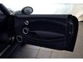 2011 Mini Cooper Punch Carbon Black Leather Interior Door Panel Photo