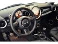 2011 Mini Cooper Punch Carbon Black Leather Interior Dashboard Photo