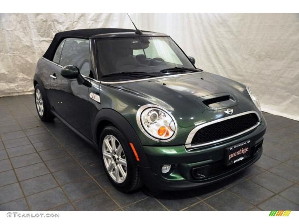 British Racing Green II 2011 Mini Cooper S Convertible Exterior Photo #55269739