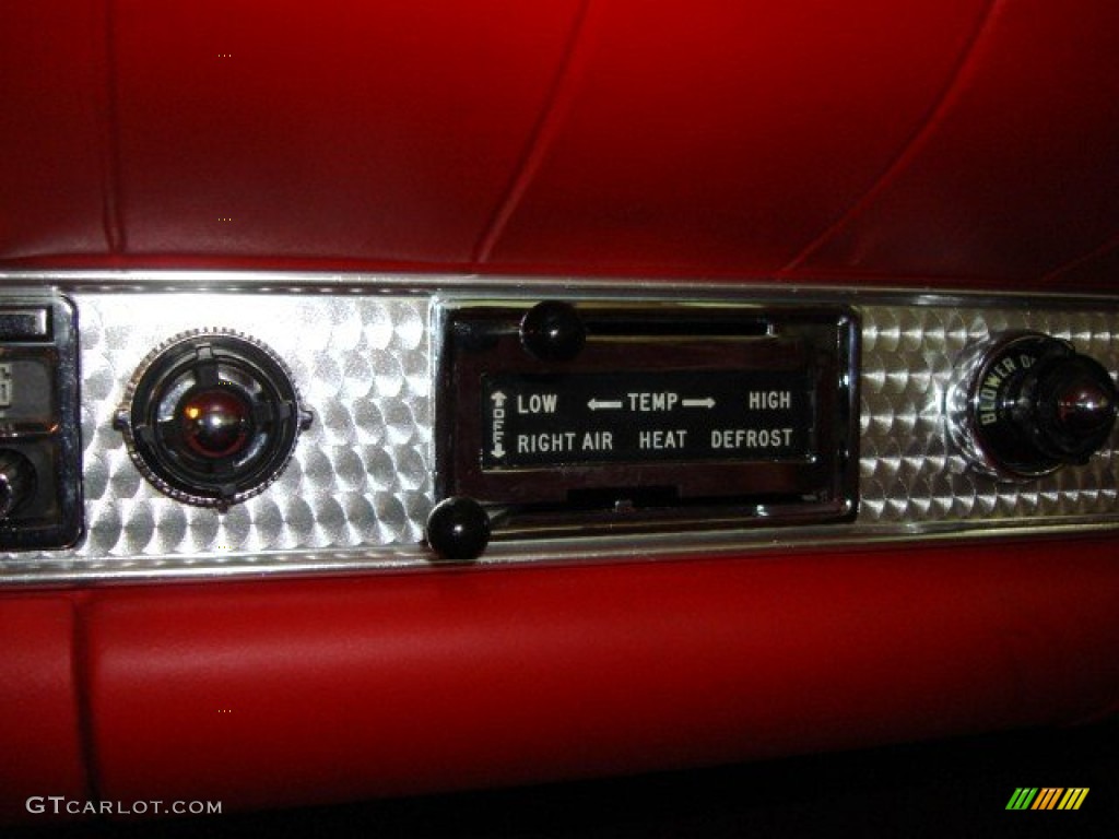 1957 Ford Thunderbird Convertible Controls Photos