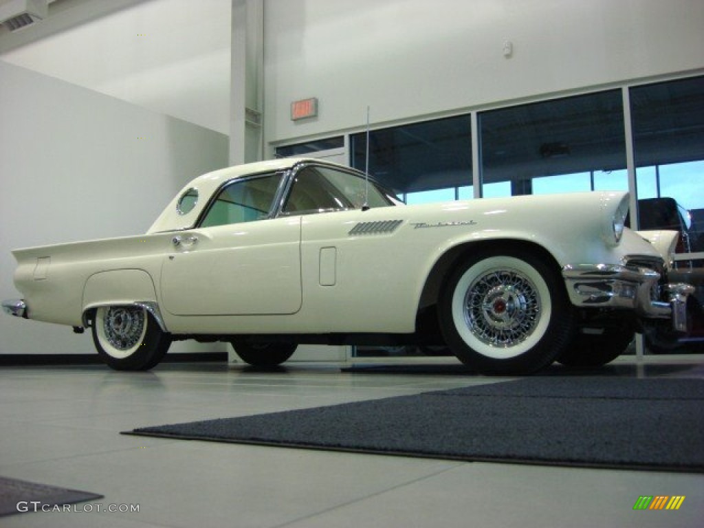 Colonial White 1957 Ford Thunderbird Convertible Exterior Photo #55270200