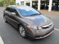 Urban Titanium Metallic 2010 Honda Civic EX Sedan Exterior