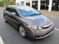 2010 Urban Titanium Metallic Honda Civic EX Sedan  photo #1