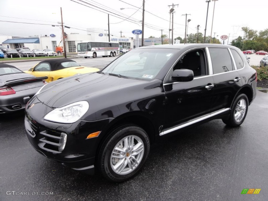 Black 2009 Porsche Cayenne S Exterior Photo #55271306