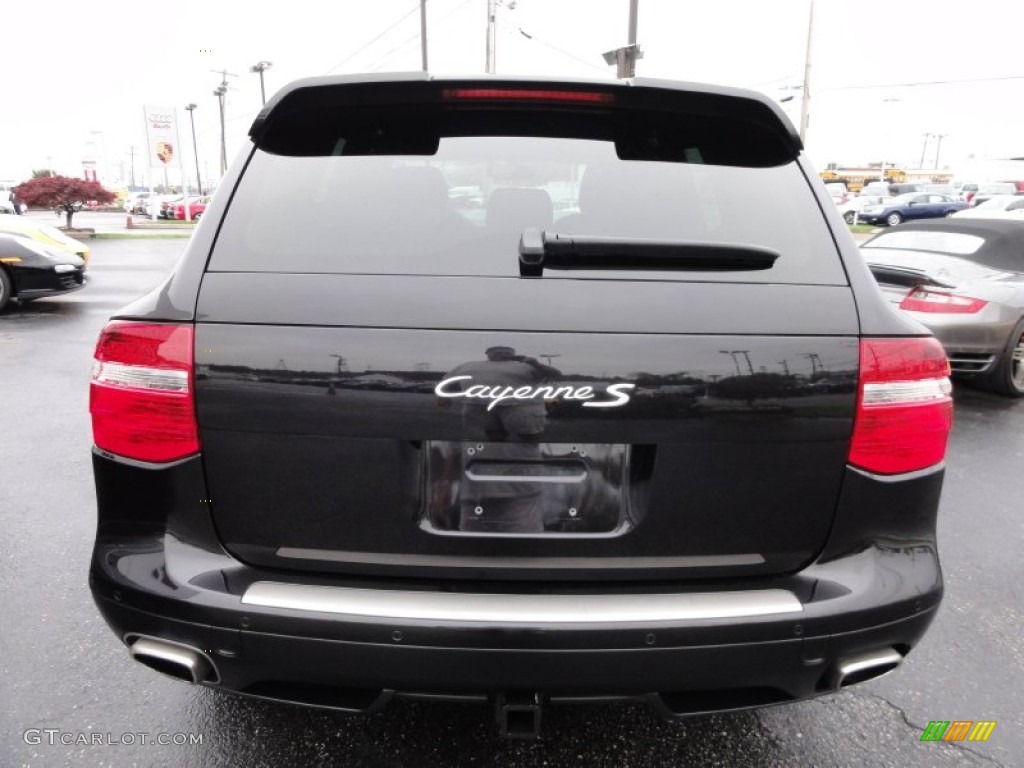 Black 2009 Porsche Cayenne S Exterior Photo #55271363