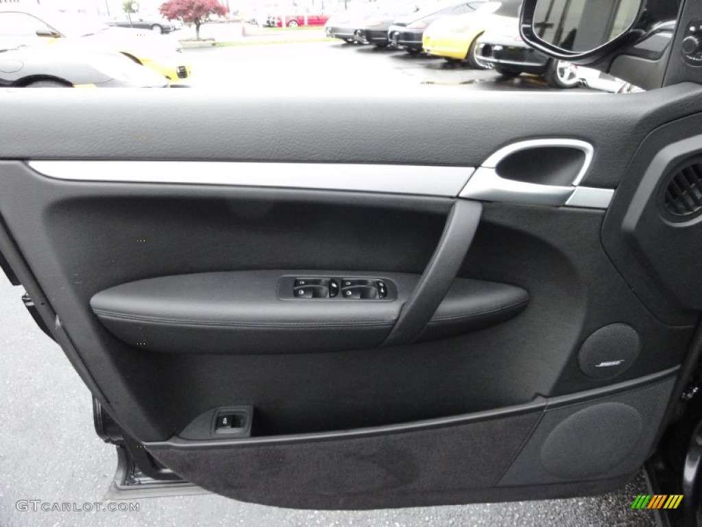 2009 Porsche Cayenne S Black Door Panel Photo #55271405