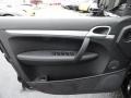 Black 2009 Porsche Cayenne S Door Panel