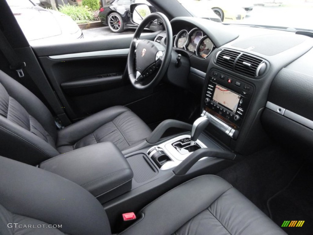 Black Interior 2009 Porsche Cayenne S Photo #55271447