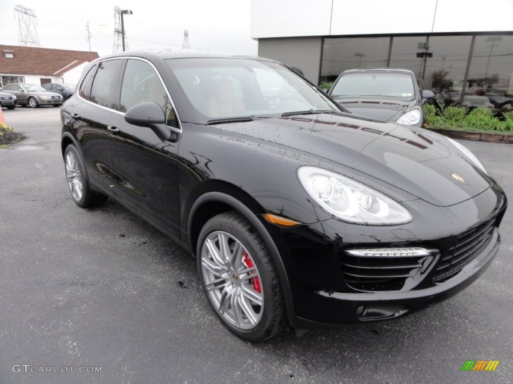 Black 2012 Porsche Cayenne Turbo Exterior Photo #55272320