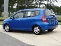 2008 Vivid Blue Pearl Honda Fit Hatchback  photo #7