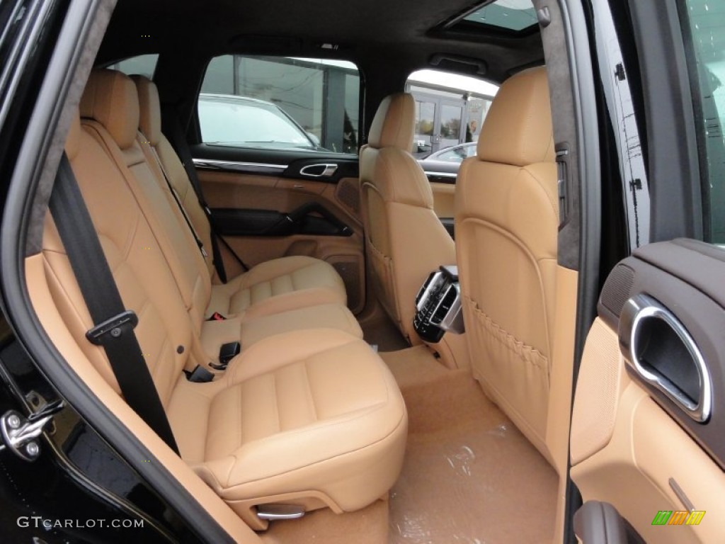 Natural Espresso/Cognac Interior 2012 Porsche Cayenne Turbo Photo #55272461