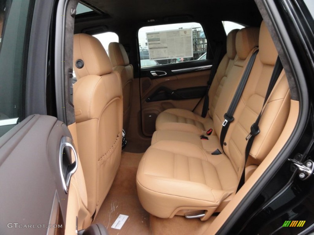 Natural Espresso/Cognac Interior 2012 Porsche Cayenne Turbo Photo #55272470