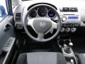 2008 Vivid Blue Pearl Honda Fit Hatchback  photo #16