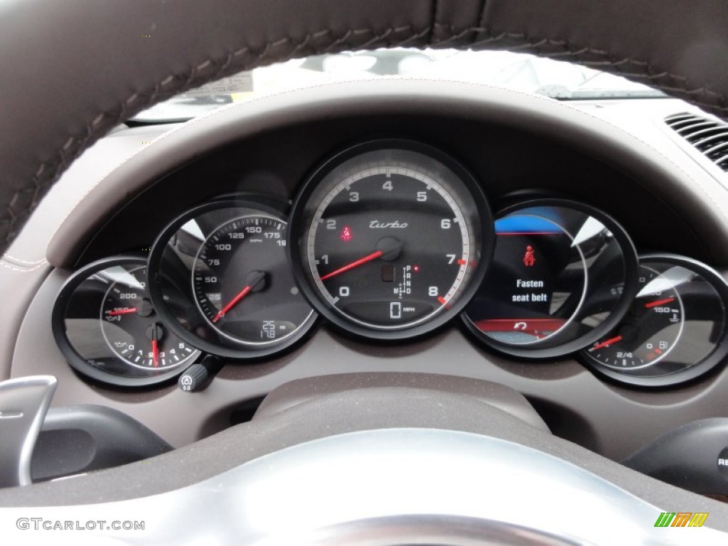 2012 Porsche Cayenne Turbo Gauges Photo #55272620