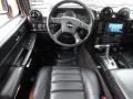Ebony 2006 Hummer H2 SUV Steering Wheel