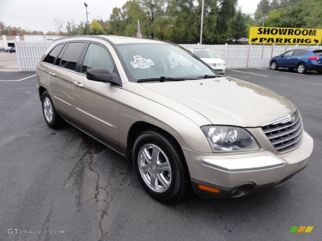 2004 Pacifica  - Linen Gold Metallic / Light Taupe photo #4